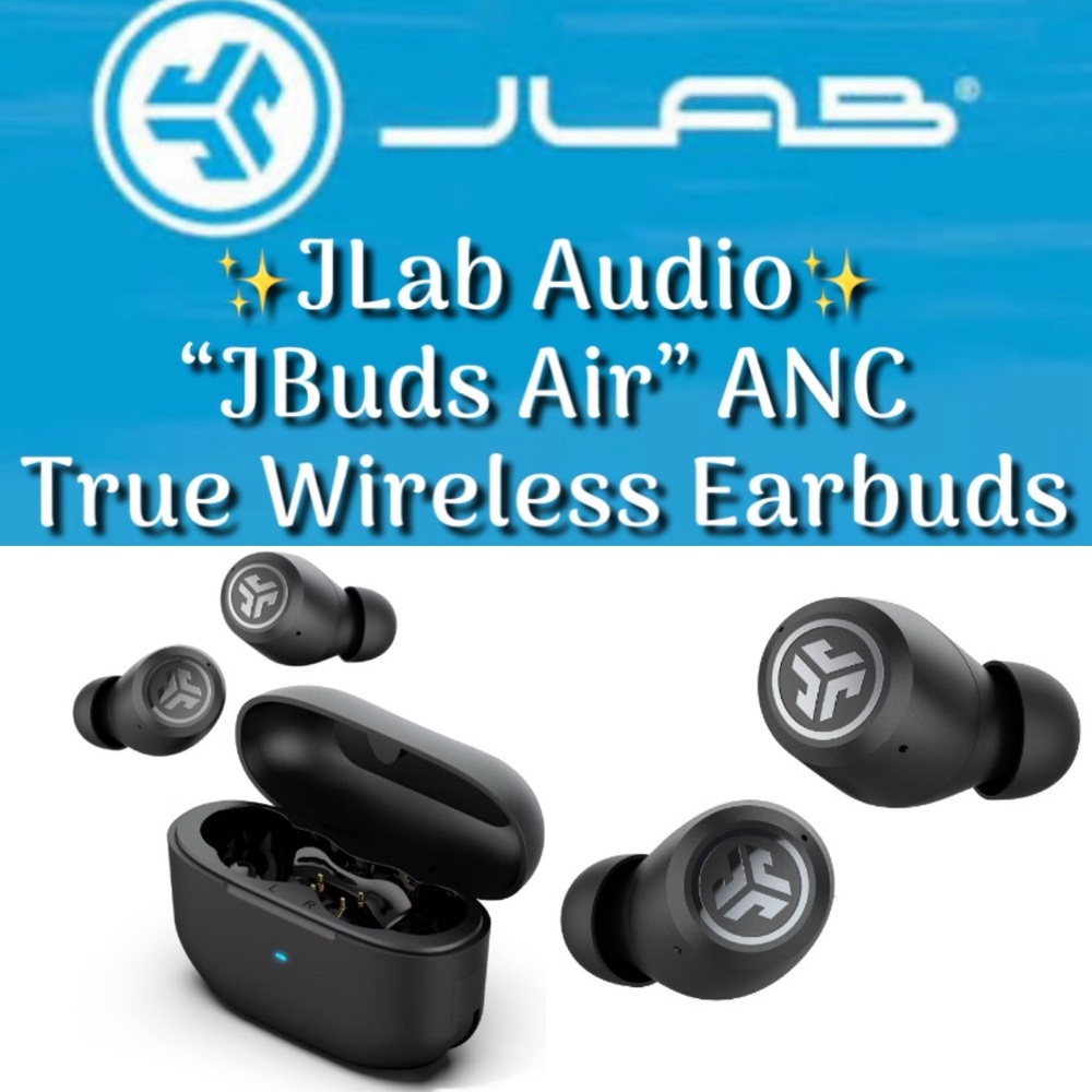 ✨JLab Audio - “JBuds Air” ANC True Wireless Earbuds✨NEW✨
